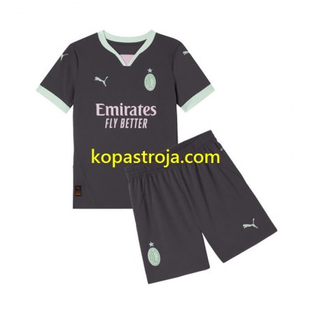 Billiga Fotbollströjor AC Milan Barn Tredje tröja 2024/25 Kortärmad